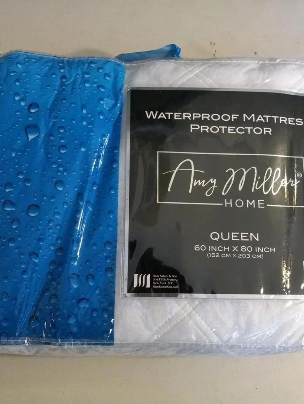 Amy Miller Home Queen Waterproof Mattress Pad Protector 60